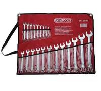 KS Tools 517.0043 Serie di chiavi combinate,inclinate,21pz.6-32mm