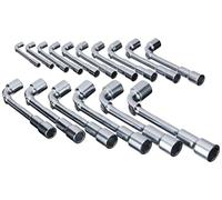 KS Tools 517.0441 gioco di 16 chiavi a pipa metriche esagonale in scatola - NUOV