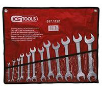 KS Tools 517.1122 gioco di 12 chiavi metriche a forchetta