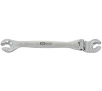 KS Tools 518.0392 CHROMEplus chiave poligonale a due bocche con snodo, 24 mm,aperta