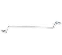 KS Tools 518.0807-E Chiave poligonale a 2 bocche CHROME piegata,12x13mm su rimorchio