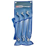 KS Tools 518.0843 ChromePlus Serie di Chiavi Poligonali a Due Bocche, 3 Pezzi, 21X23-30X32 mm