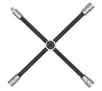 KS Tools 518.1154 Chiave per ruota con articolazione scorrevole per PKW, 1/2"x17x19x21mm