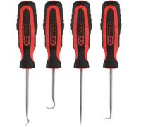 KS Tools 550.1045 Serie di Ganci, Ideale per Rimuovere o Inserire O-Ring e Guarnizioni, 4 Pezzi