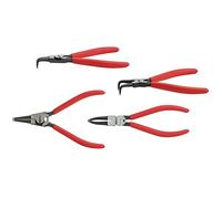 KS Tools Pinze per circlips 550.2375 – Set di 4 interno e esterno lunghezza 160 mm