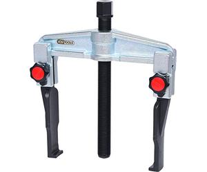 KS Tools 620.0047 Estrattore universale a serraggio rapido a 2 bracci sottili con ganci estremamente sottili, 50-160mm