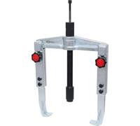 KS Tools 620.0075 Estrattore idraulico universale a serraggio rapido, con 2 bracci con gancio prolungato, 80-250mm, 225mm