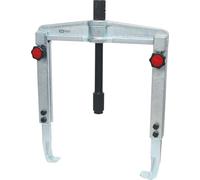 KS Tools 620.0079 Estrattore idraulico universale a serraggio rapido, con 2 bracci con gancio prolungato, 80-350mm, 325mm