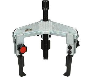 KS Tools 630.0011 Estrattore universale a serraggio rapido a 3 bracci sottili con ganci estremamente sottili, 60-200mm