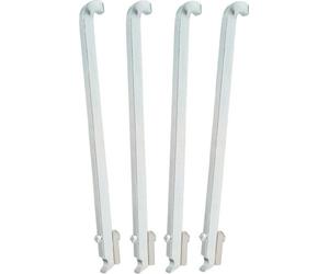 KS Tools 655.0018 Serie di 4 Bracci Intercambiabili per Estrattore per Cuscinetti, 4 Pezzi, 190 mm
