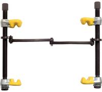 KS Tools 670.0031 Dispositivo di Compressione con Morsetto di Sicurezza e Bracci Plastificati, 240 mm