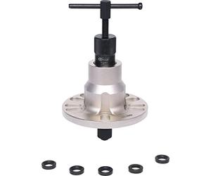 KS Tools 700.1410 Set Idraulico per Smontaggio di Mozzi Ruota e Cuscinetti con Vite di Pressione Idraulica da 10 T, 7Pezzi