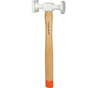KS Tools 700.1491 Carrozzeria alluminio martello a punta piatta testa bombata, circolare / angolata