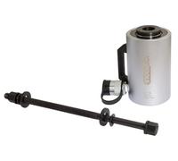 KS Tools 700.1786 Serie cilindro idraulico a stantuffo cavo 20 t con vite di pressione, 2 pz