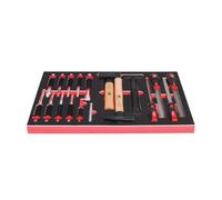 KS Tools Set di lime, scalpelli e martelli SCS, 18pz., in modulo 1/1 Quantità:1