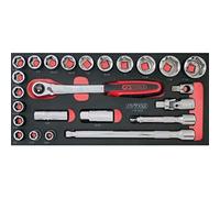 'KS Tools 713.1025 Ultimate modulo di 24 bussole/accessori 1/2 in pollici