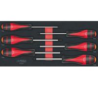 KS Tools 713.5013 - Modulo cacciavite Torx Ultimate 6 | Module de tournevis ULTIMATE TORX®, 6 pièces, chrome vanadium, vissage précis
