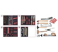 KS Tools 714.0154 - Set di utensili per la carrozzeria, 166 pezzi