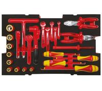 KS Tools, 716.0025 - Modulo per auto Ibrido o elettrico per scatole di trasporto SCM, 25 pezzi
