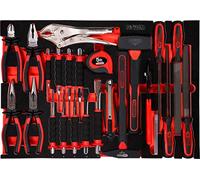 KS Tools 811.0033 Serie di pinze/martelli e scalpelli nell'inserto in schiuma, 33 pz