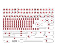 KS Tools 811.0167-97 Inserto vuoto in schiuma 811.0167