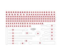 KS Tools 811.0169-97 Inserto vuoto in schiuma 811.0169