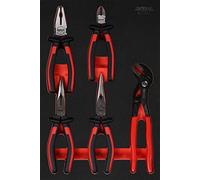 KS Tools 812.0005 Serie di pinze nell'inserto in schiuma, 5 pz