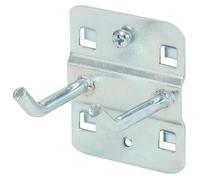 KS Tools 860.0812 Supporto p.utensili a gancio doppio c.estremità piegate a 45°,35mm