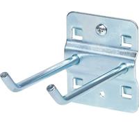 KS Tools 860.0814 Supporto p.utensili a gancio doppio c.estremità piegate a 45°,75mm