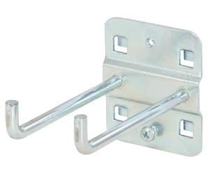 KS Tools 860.0818 Supporto p.utensili a gancio doppio c.estremità piegate a 90°,75mm