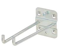 KS Tools 860.0819 Supporto p.utensili a gancio doppio c.estremità piegate a 90°,15mm