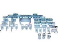 KS Tools Assortimento di ganci per piastre perforate, 28pz. Quantità:1