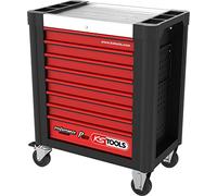 KS Tools 873.0008 PERFORMANCEplus P10 NERO/ROSSO carrello officina con 8 cassetti