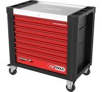 KS Tools 873.4008 PERFORMANCEplus P30 NERO/ROSSO carrello officina con 8 cassetti