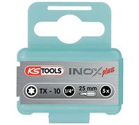 KS Tools 910.2312 1/4" Inserto p.viti Torx INOX,T10,25mm,cf.da 5