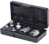 KS Tools 911.0106 Serie di Bussole di Maggiorazione e Riduzione, 6 Pezzi, 1/4"+3/8"+1/2"