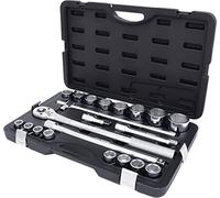 KS Tools Set di chiavi a bussola 911.0721 3/4" 21 pz metrico