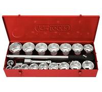 KS Tools 911.0822 1" Serie di chiavi a bussola,21 pz