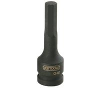 KS Tools 911.0928 Bussola per Avvitatori ad Impulsi per Viti a Esagono Incassato, Lunga, 10 mm, 1/2"