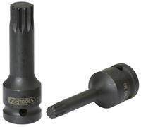 KS Tools 911.0947-E 1/2" Bussola p.avvitatori ad impulsi p.viti XZN,lunga,M6 su rimorchio