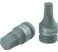 KS Tools 911.0994 Bussola 1/2" per avvitatore ad impulsi per viti a esagono incassato, corta, 5/8"