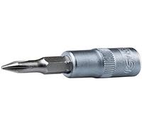 KS Tools 911.1417 1/4" Bussola p.viti a croce PH3
