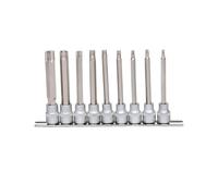 Ks tools 3/8 " Set Bit Socket Tx, Lungo, 9-tlg T20-T60 Torx 911.1550