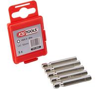 KS Tools 911.2822 1/4" Inserto p.viti a esagono incassato,6mm,50mm,cf.da 5