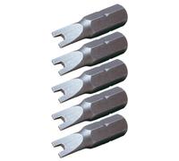 KS Tools 911.2911 1/4" Inserto p.viti Spanner,4mm,25mm,cf.da 5