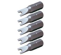 KS Tools 911.2914 1/4" Inserto p.viti Spanner,6mm,25mm,cf.da 5
