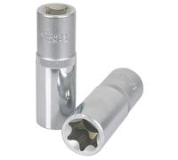KS Tools 911.4428 1/2" Bussola Torx profilo E,lunga,E18