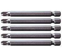 KS Tools 911.7729 Inserto Classic per Viti a Croce PZ, PZ3, 75 mm, Confezione da 5, 1/4"