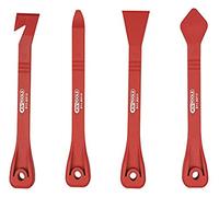 KS Tools 911.8210 Serie leve e raschietti per vetri, 4 pz