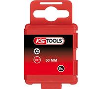 KS Tools 911.8393 1/4" Inserto p.viti Torx c.foro,TB5,50mm,cf.da 5